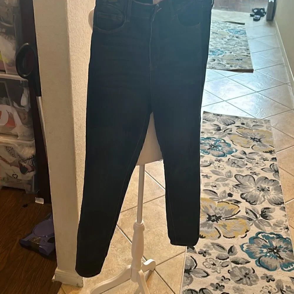 Social Sandard By Sanctuary Women's 8/29 High Rise Skinny Jeans Dark Wash Denim